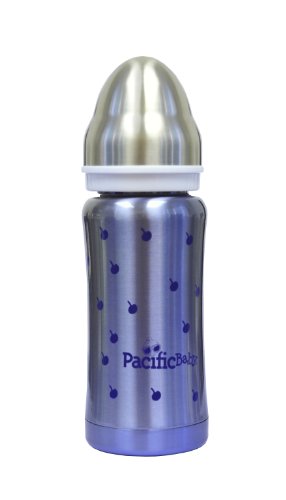 Pacific Baby Biberon isotherme 3-in-one 200 ml - modèle : myrtilles 0885214875466 (0885214875466)