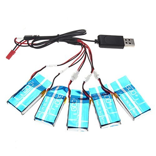 Syma X5-16 X5C H5C 1 To 5 3.7V 600MAH batterie ...