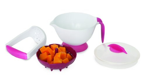 Infantino Bol Cuit Vapeur & Presse Purée Access...