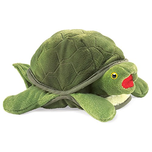 Puppets - 2521 - marionnette et théâtre - baby turtle 0885411944958 Folkmanis Puppets - 2521 - marionnette et théâtre - baby turtle 0885411944958 Folkmanis