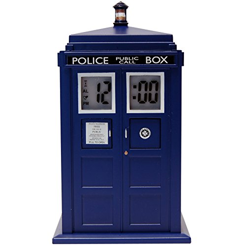 Doctor Who Réveil à projection Dr Who Tardis code EAN 0885445328939 