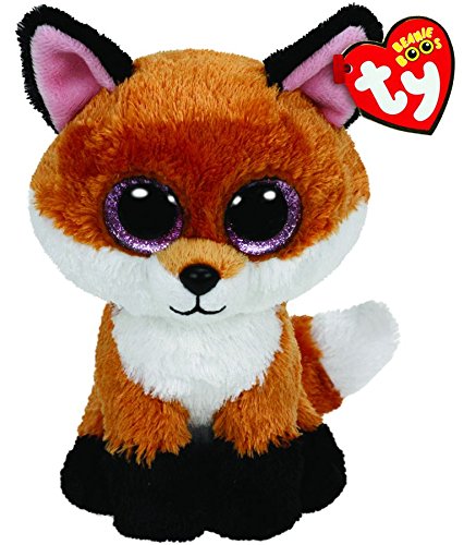 - ty36159 - beanie boo's - peluche slick renard...
