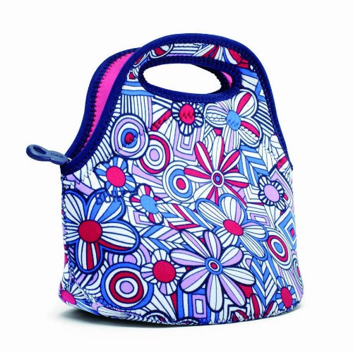 Built NY BUILT NY Gourmet Getaway-Sac repas-Photophore avec mosaïque en forme de fleur Bleu code EAN 0885613265028 