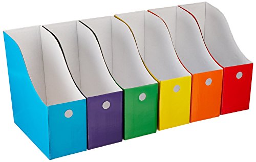 - 6 porte-revues/porte-dossiers avec étiquettes...