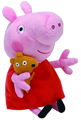 Ty - Beanies - Peppa Pig - Peppa - Peluche Douc...
