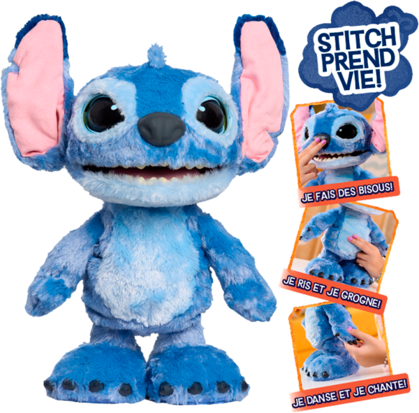 STITCH Peluche interactive Stitch 43 cm
 code EAN 0886144122842 