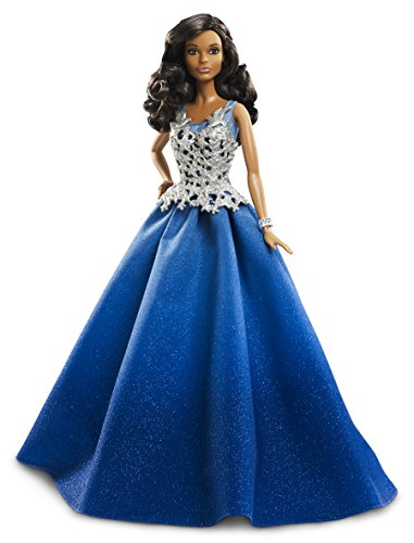 Barbie dgx99 - 2016 holiday barbie en robe bleue