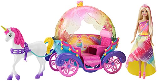 Barbie - dpy38 - carrosse arc-en-ciel code EAN 0887961328776 