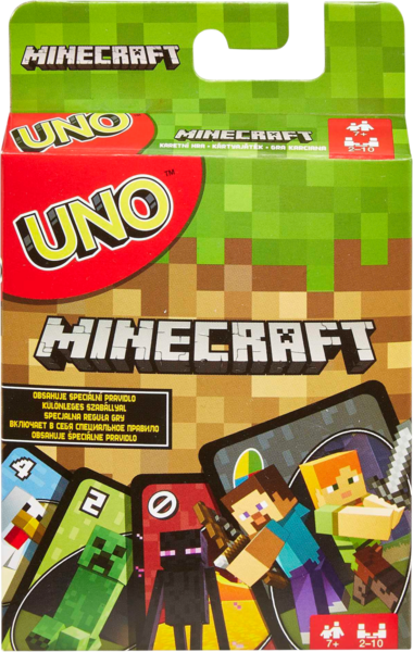 MATTEL Uno Minecraft 
 GAMES code EAN 0887961606782 