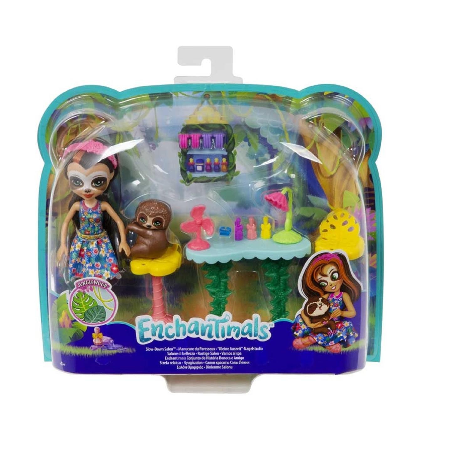 Coffret mini poupée La manucure du paresseux EN...