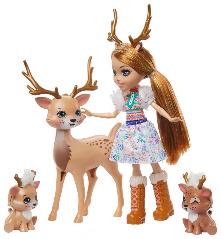 POUPÉE + ANIMAUX ENCHANTIMALS