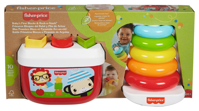 PREMIERS BLOCS ET PYRAMIDE ARC-EN-CIEL Fisher p...