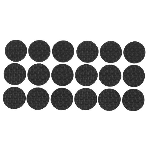 18 pcs auto-adhesif mousse noire table chaise j...