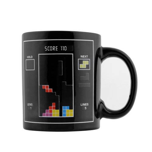 Tasse du cafe ou du lait de forme de tetris en ...