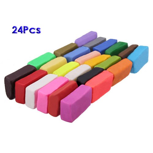 SODIAL (R) Mixte Couleur 24 souple Sculpey Four...