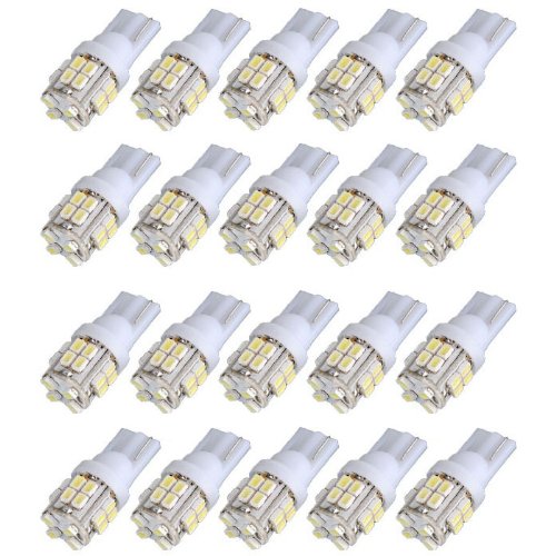 20x t10 w5w 501 194 168 voiture blanche 20 smd ...