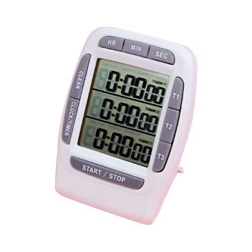 Portable multifonction lcd chronometre minuteri...