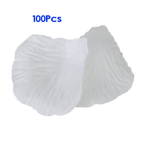 100pcs petales de roses artificielles fleurs po...