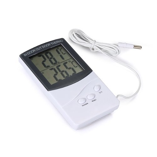 Thermometre sonde temperature digital interieur...
