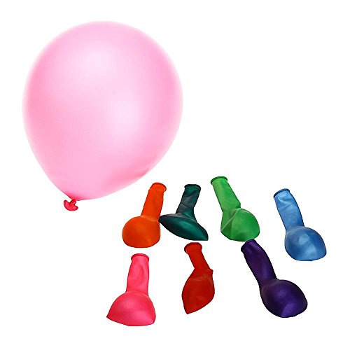 100 x Nacré Ballon Gonflable Rond Déco pour Ann...