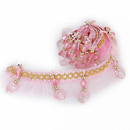 Rideaux de dentelle decoratif pompon en perles ...