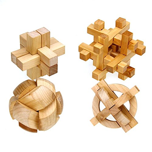 Casse tete casse-tete chinois croix en bois jou...