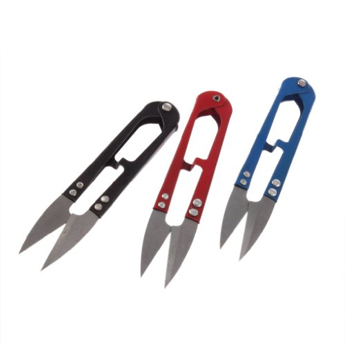 SODIAL(R) Ciseaux de fil ciseaux spššciaux š€ broder couleur alššatoire code EAN 0888309469557 