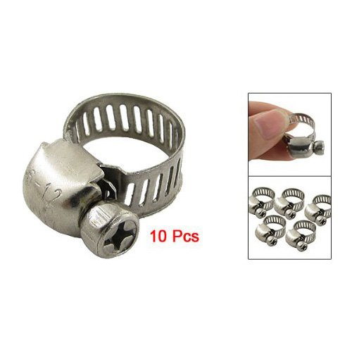 10 x collier de serrage a vis de tuyau de l'eau...