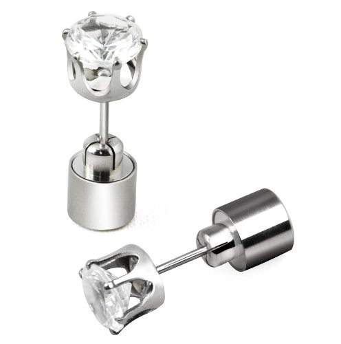 SODIAL (R) cadeau Mode unisexe Boucles d'oreill...