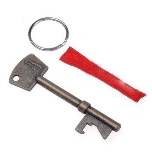 1 x decapsuleur en bronze design d'une cle avec...