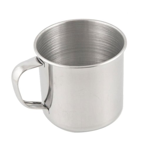 Tasse de the/a cafe en acier inoxydable pour le...