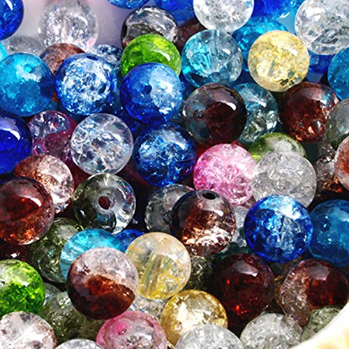 200X Perle en Cristal Crystal Verre Rond 8mm Mu...