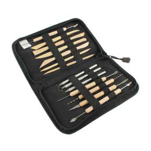 14 pieces kit d'outils de sculpture et de poter...