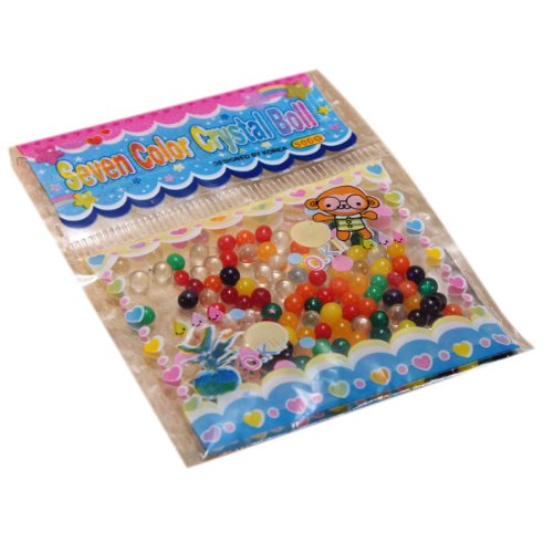 Bille hydrogel colorees perles d'eau cristal ge...