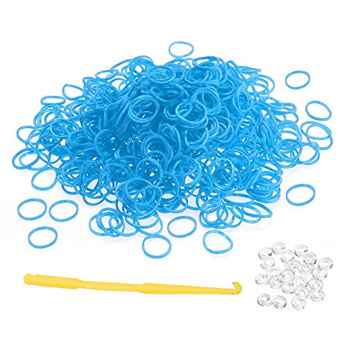 Lot 600pcs elastiques caoutchouc bleu diy brace...