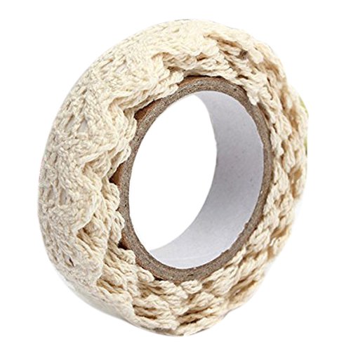 Rouleau ruban dentelle decoratif adhesif autoco...