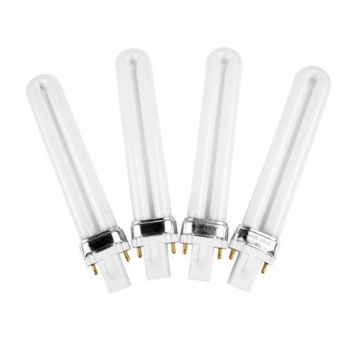 4 x 9w ongle lumiere uv ampoule tube remplaceme...