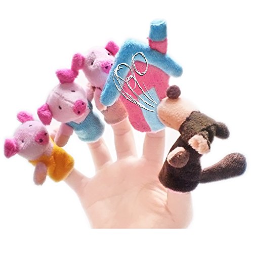 ISUAD Bébé marionnettes à doigt, Mignon en Pelu...