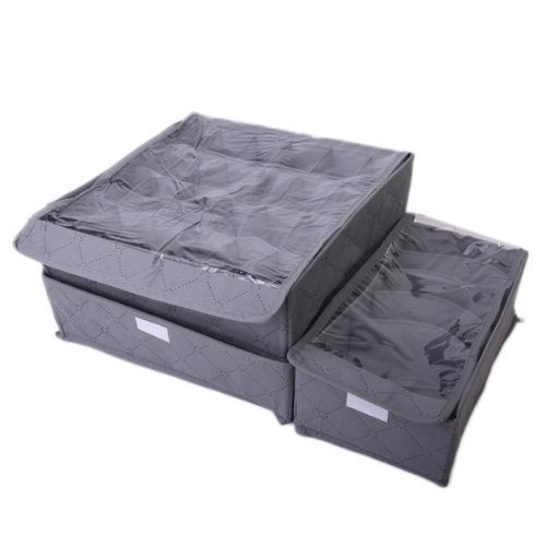 Charbon de bambou matériel du tiroir de rangeme...