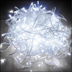 BOMIEN Bomien Guirlande Lumineuse 100 LED Lumières 10M Chaîne Eclairage Lampe Empoule Etanche Décoration Spain Noël Fête 220V prise EU Blanc 0889081068051 (0889081068051)