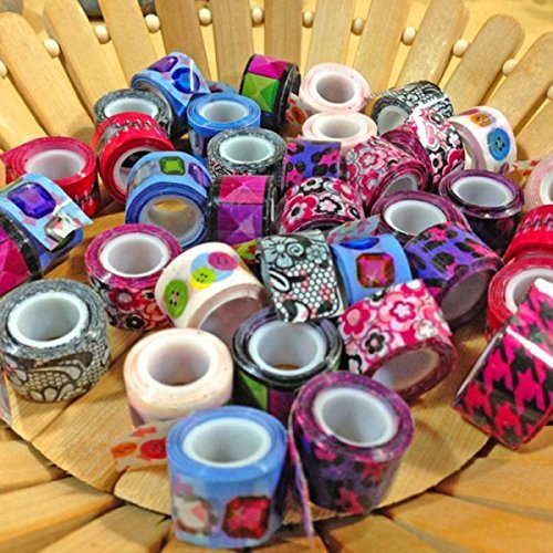 Seguryy Lot de 10 rouleaux de ruban adhésif déc...