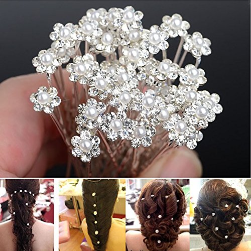 Seguryy Lot de 20 Bijoux Epingle à Cheveux en F...