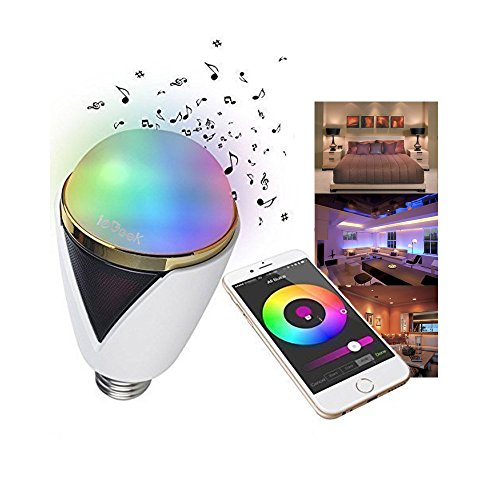 ieGeek Smart Bluetooth Lampe LED Ampoule avec H...