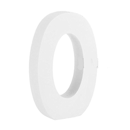 Numéro en bois blanc pour décoration Numéro 1