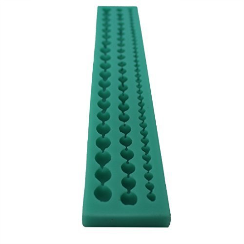 DUFUSTORE Fil Perle en Silicone pour pâte à suc...