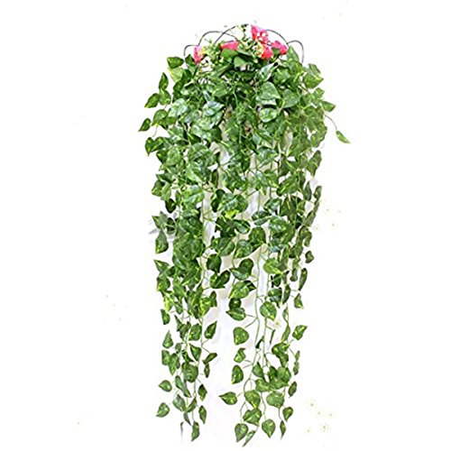 Longue feuille plantes artificielles vert feuilles Fleur d'Aneth artificielle Faux feuillage feuilles Home Décoration Mariage 0889577445762 ASTrade