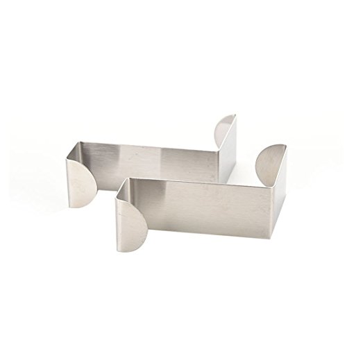 2Pcs en acier inoxydable auto Accueil Cuisine P...