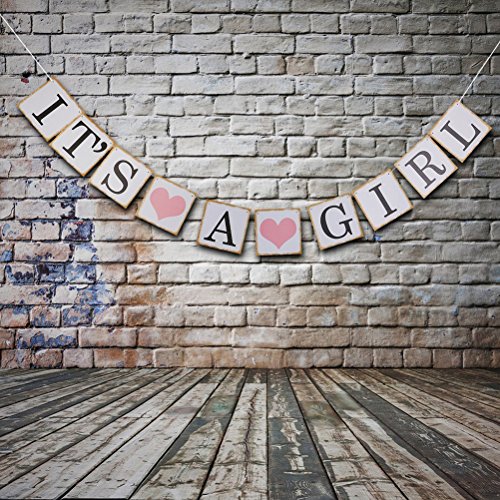 C'est une fille papier garland bunting bannière...