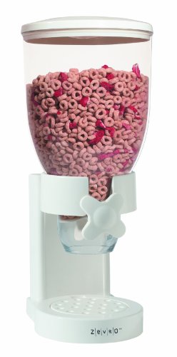 Blanc Unique Distributeur de céréales/aliments ...