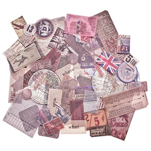 Idea-ology vélin ephemera pack 6 expedition